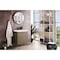 James Martin Vanities Linden 24in Single Vanity, Whitewashed Walnut w/ White Glossy Composite Stone Top E213V24WWWWG - alternate 3